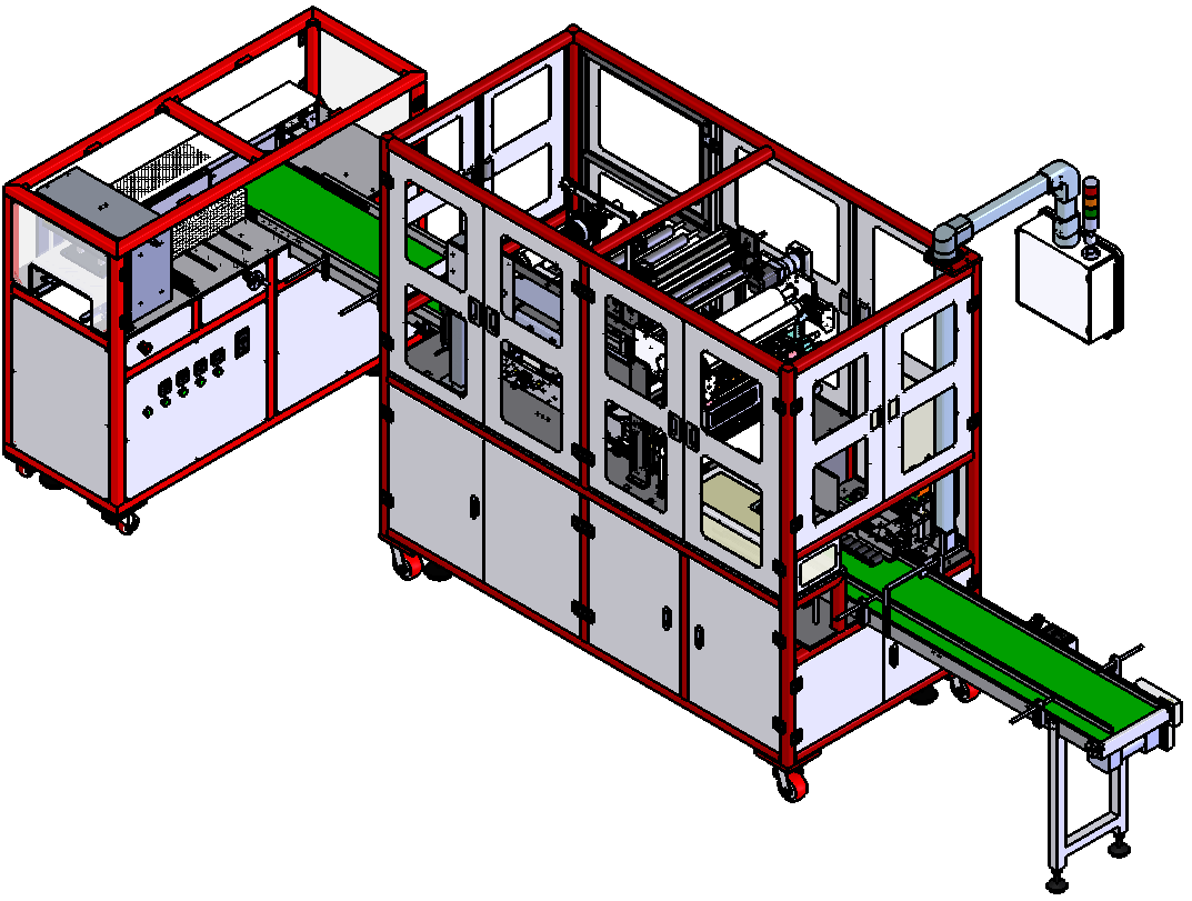 LY-380型全自動透明膜包裝機