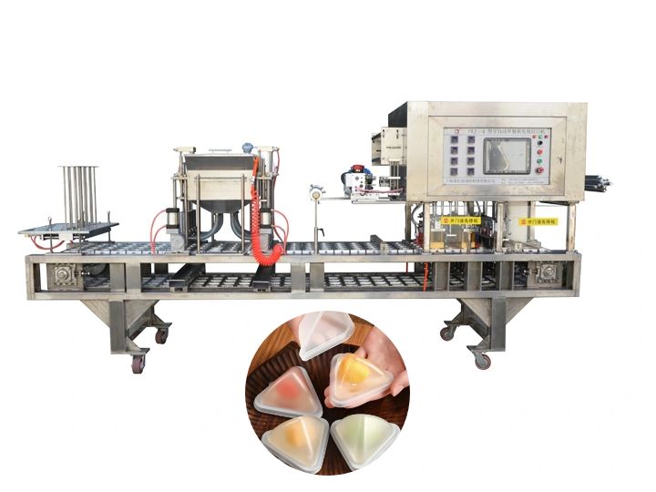 龍應(yīng)一出四粽子全自動封口機(jī)