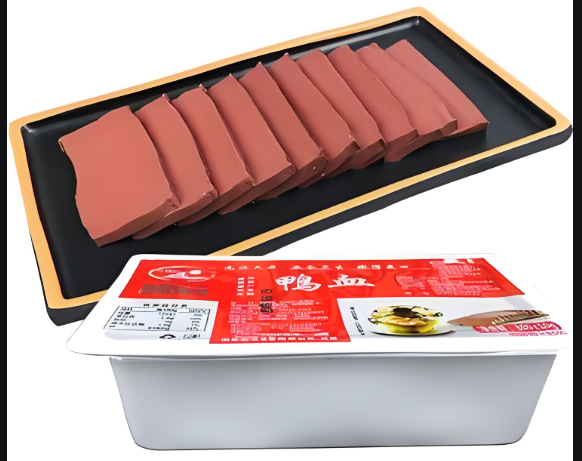 龍應(yīng)鴨血豆腐全自動封口機(jī)