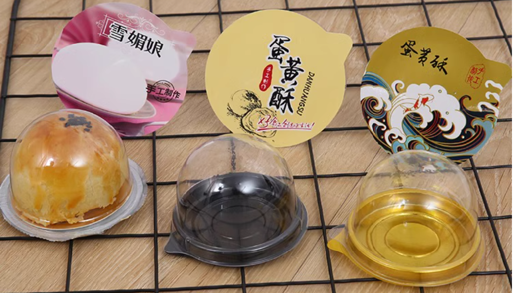 龍應蛋黃酥全自動封口機