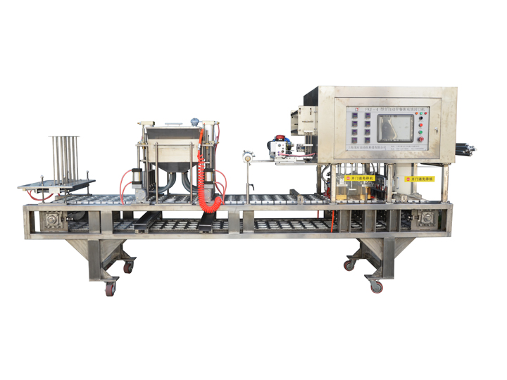 龍應(yīng)黃米涼糕灌裝封口機